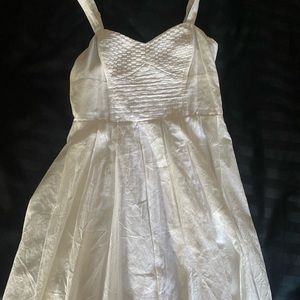 French Connection White Summer Mini Dress